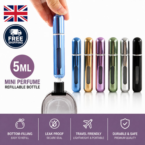 5ml mini refillable perfume - 5ml,