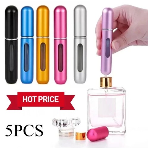 5pcs 5ml refillable perfume - 5pcs,