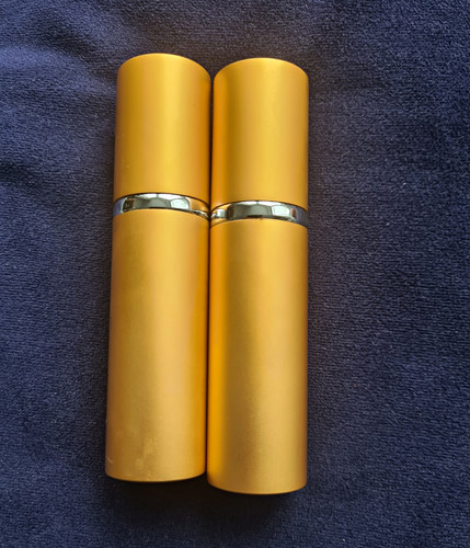 Gold refillable travel - 2, x