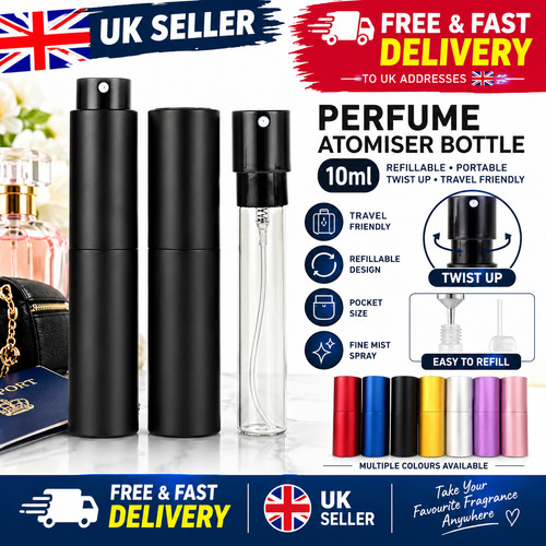 10ml perfume atomiser bottle - 10ml,