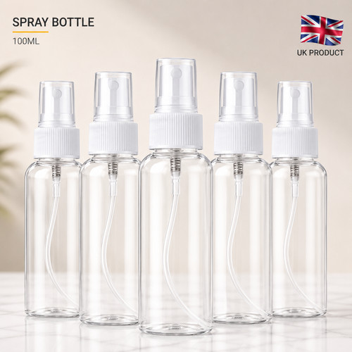 Refillable clear plastic spray - refillable,